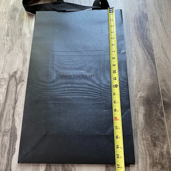 Extra Large Saint Laurent Shopping Bag and Receipt Envelope - Picture 5 of 6